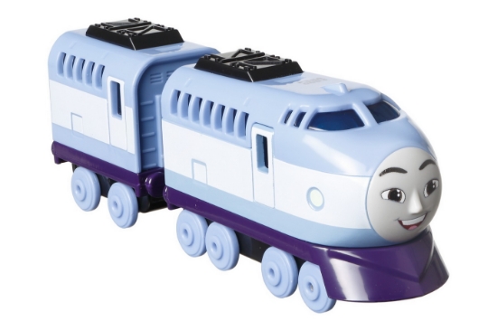 Imagine Thomas locomotiva cu vagon Push Along Kenji