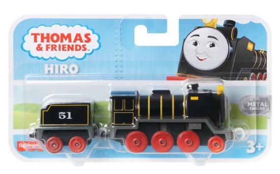Imagine THOMAS LOCOMOTIVA CU VAGON PUSH ALONG HIRO
