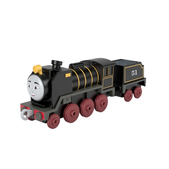 Imagine Thomas locomotiva cu vagon Push Along Hiro