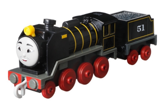 Imagine Thomas locomotiva cu vagon Push Along Hiro