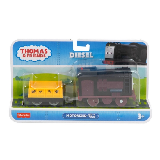 Imagine THOMAS LOCOMOTIVA MOTORIZATA DIESEL CU VAGON