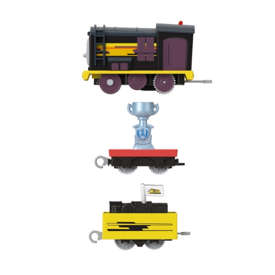 Imagine Thomas locomotiva motorizată Diesel cu 2 vagoane