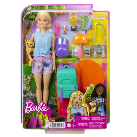 Imagine BARBIE CAMPING BARBIE MALIBU CU ACCESORII
