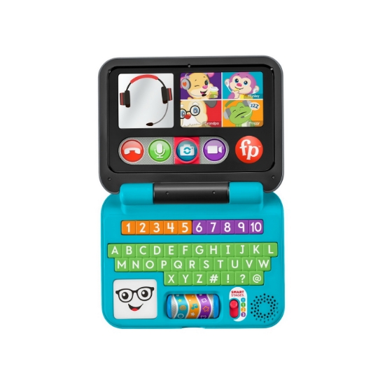 Imagine Fisher Price Laugh & Learn – Laptop interactiv în limba română
