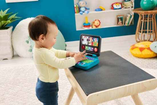 Imagine Fisher Price Laugh & Learn – Laptop interactiv în limba română