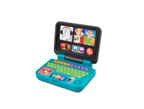 Imagine Fisher Price Laugh & Learn – Laptop interactiv în limba română