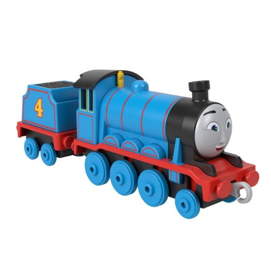 Imagine Thomas locomotiva cu vagon Push Along Gordon