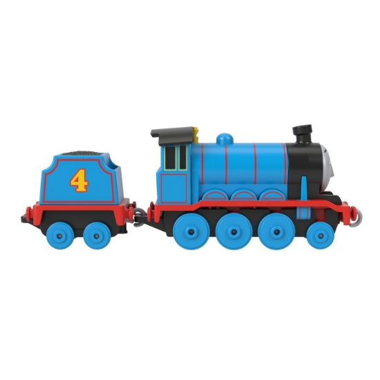 Imagine Thomas locomotiva cu vagon Push Along Gordon