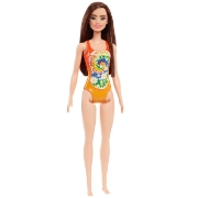 Imagine PAPUSA BARBIE SATENA CU COSTUM DE BAIE PORTOCALIU