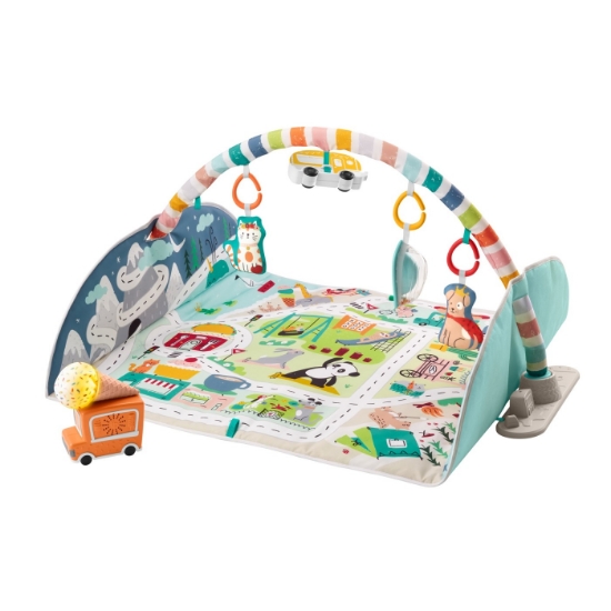 Imagine Covor activități Fisher Price în oraș – cu jucării și sunete