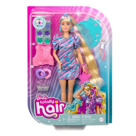 Imagine BARBIE TOTALLY HAIR PAPUSA BARBIE BLONDA
