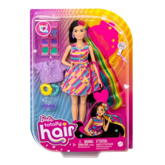 Imagine BARBIE TOTALLY HAIR PAPUSA BARBIE BRUNETA
