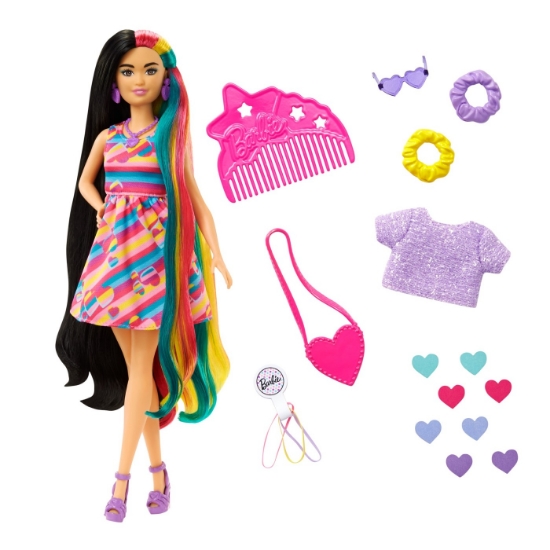 Imagine BARBIE TOTALLY HAIR PAPUSA BARBIE BRUNETA