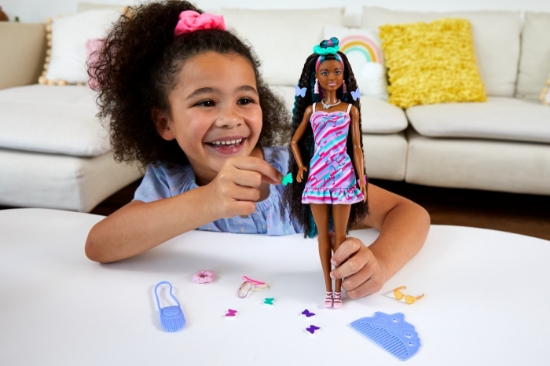 Imagine BARBIE TOTALLY HAIR PAPUSA BARBIE CURCUBEU