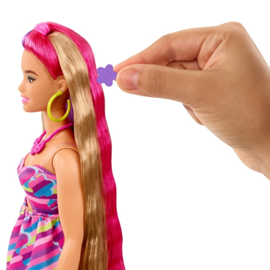 Imagine BARBIE TOTALLY HAIR PAPUSA BARBIE SATENA