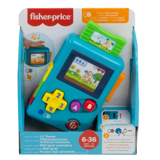 Imagine FISHER PRICE LAUGH&LEARN CONSOLA DE JOC INTERACTIVA IN LIMBA ROMANA