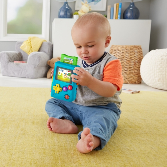 Imagine Fisher Price Laugh & Learn – Consolă de joc interactivă în limba română