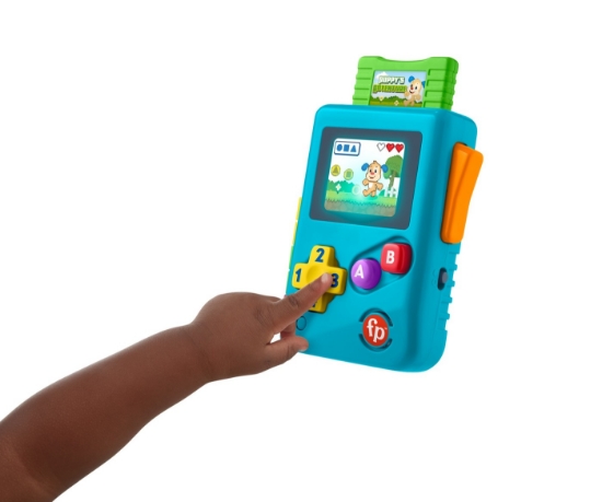 Imagine Fisher Price Laugh & Learn – Consolă de joc interactivă în limba română