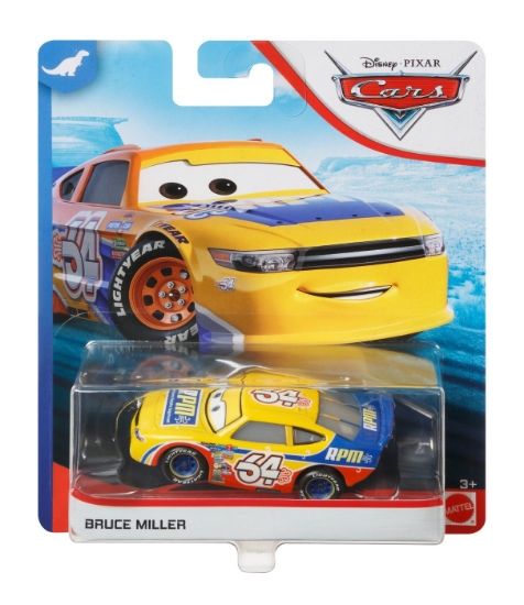 Imagine MASINUTA METALICA CARS3 PERSONAJUL BRUCE MILLER