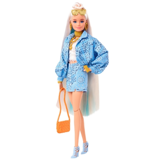 Imagine BARBIE PAPUSA BARBIE EXTRA BARBIE CU BANDANA