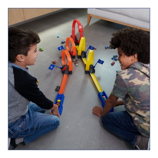 Imagine Hot Wheels Action pista buclelor duble