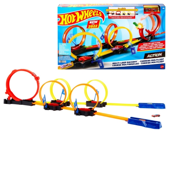 Imagine Hot Wheels Action pista buclelor duble