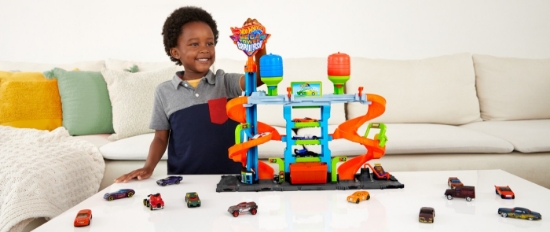 Imagine Hot Wheels MEGA Spălătoria