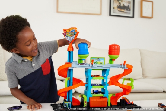 Imagine Hot Wheels MEGA Spălătoria