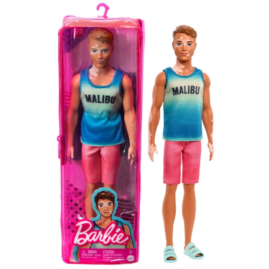 Imagine BARBIE PAPUSA BAIAT FASHIONISTAS CU MAIOU