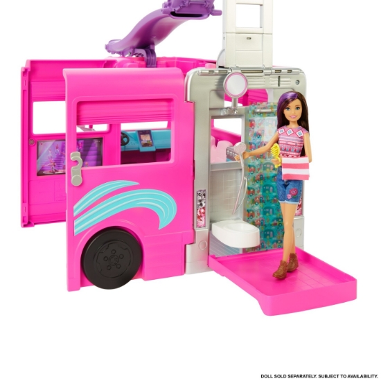 Imagine Barbie vehicul Dream Camper