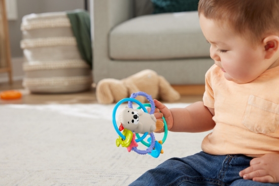 Imagine Fisher Price Jucărie dentiție Vidră – sunete, texturi și distracție! 