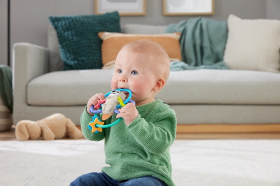 Imagine Fisher Price Jucărie dentiție Vidră – sunete, texturi și distracție! 