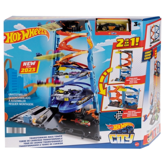 Imagine Hot Wheels City Turnul de curse