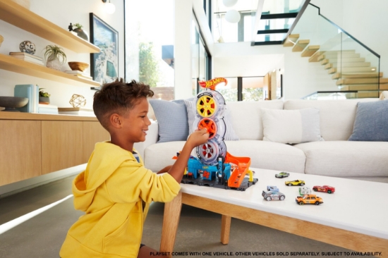 Imagine Hot Wheels City Vulcanizarea Super Twist