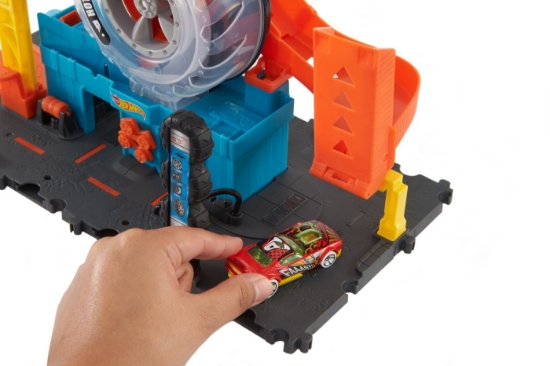 Imagine Hot Wheels City Vulcanizarea Super Twist
