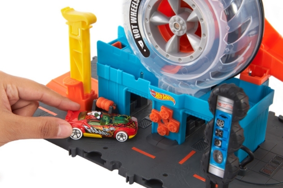 Imagine Hot Wheels City Vulcanizarea Super Twist