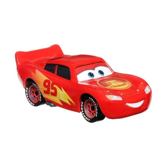 Imagine Mașinuță metalică Cars3 personajul Road Trip Fulger McQueen