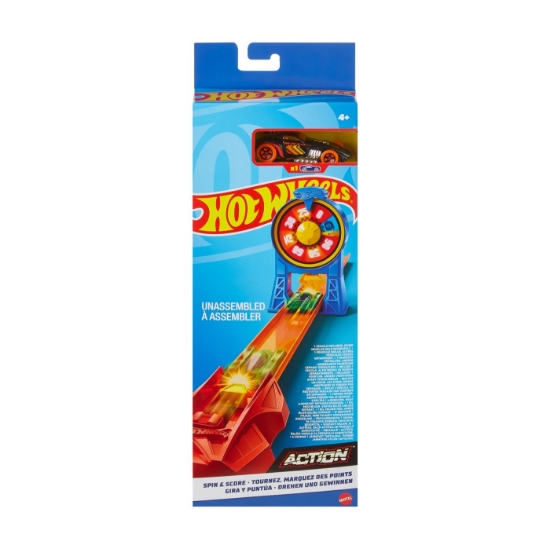 Imagine Hot Wheels Action Classic Stunt învârte și înscrie