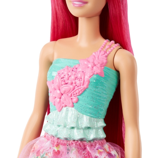 Imagine BARBIE DREAMTOPIA PAPUSA PRINTESA CU PAR ROZ
