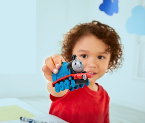 Imagine Thomas set de joacă cu locomotiva Push Along Gordon și accesorii