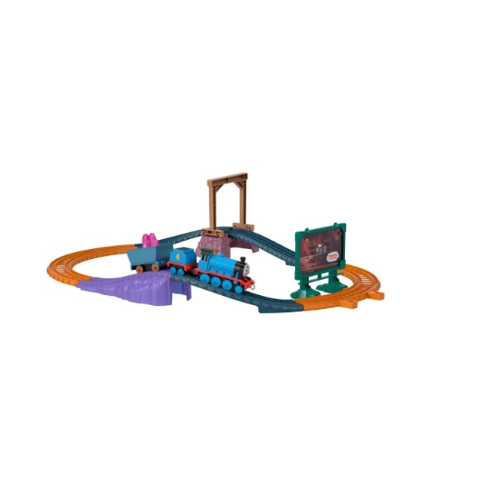 Imagine Thomas set de joacă cu locomotiva Push Along Gordon și accesorii