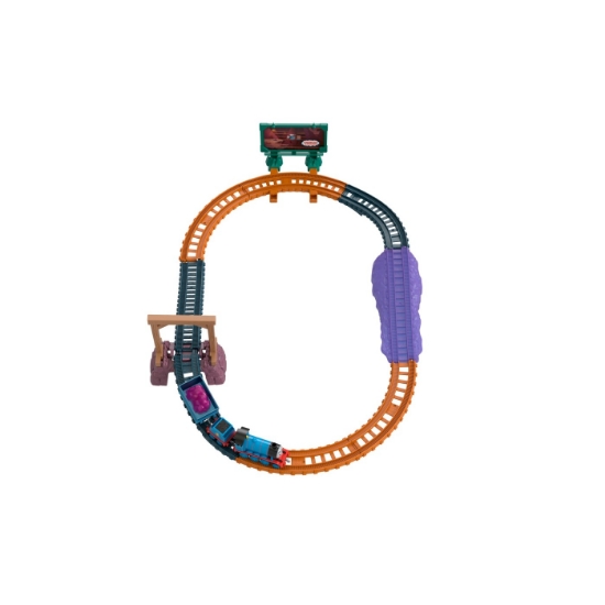 Imagine Thomas set de joacă cu locomotiva Push Along Gordon și accesorii