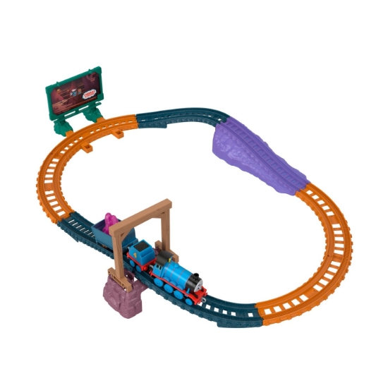 Imagine Thomas set de joacă cu locomotiva Push Along Gordon și accesorii