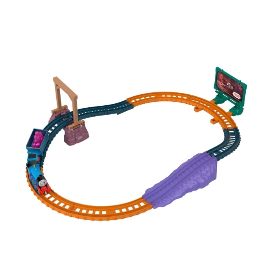 Imagine Thomas set de joacă cu locomotiva Push Along Gordon și accesorii