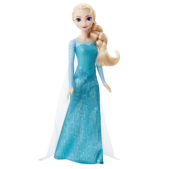 Imagine PAPUSA DISNEY FROZEN ELSA CU ROCHIE ALBASTRA