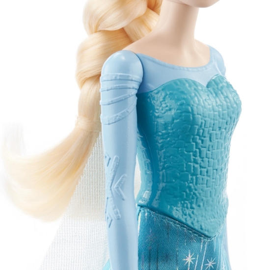 Imagine PAPUSA DISNEY FROZEN ELSA CU ROCHIE ALBASTRA