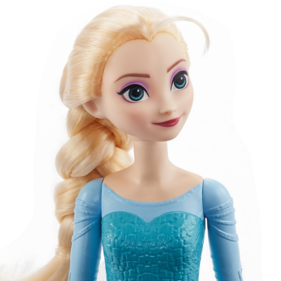 Imagine PAPUSA DISNEY FROZEN ELSA CU ROCHIE ALBASTRA