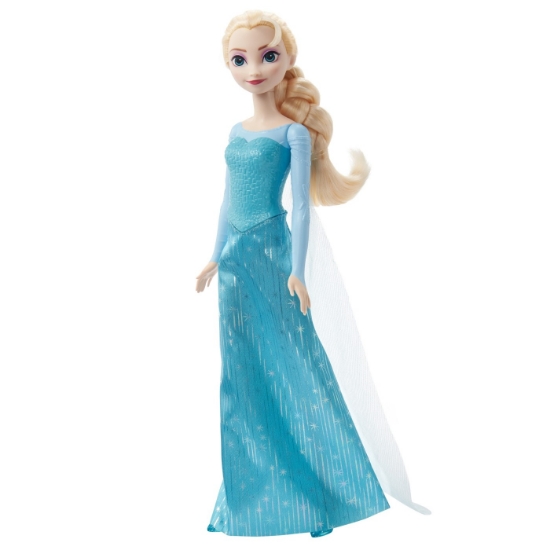 Imagine PAPUSA DISNEY FROZEN ELSA CU ROCHIE ALBASTRA