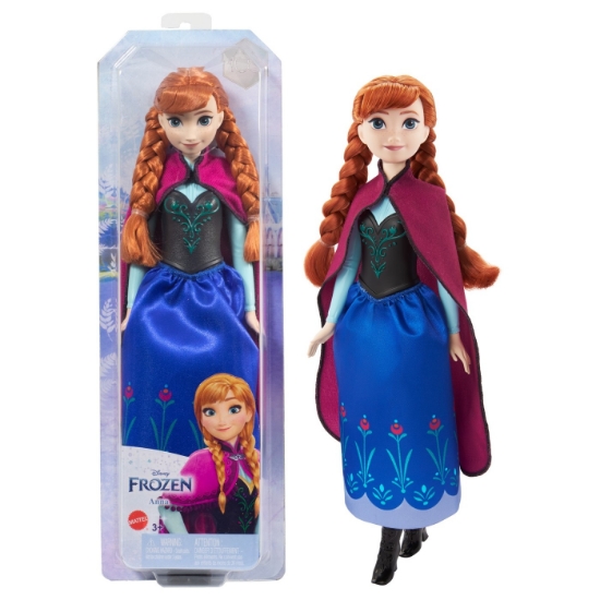 Imagine PAPUSA DISNEY FROZEN ANNA CU CODITE