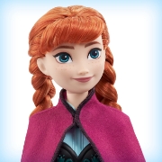 Imagine PAPUSA DISNEY FROZEN ANNA CU CODITE